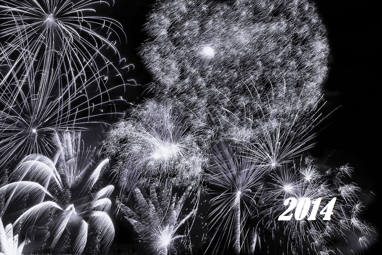 firework new year 2014